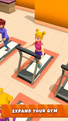 Gym Fitness Idle Games android App screenshot 1